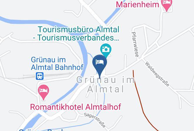 Gmunden - Hotel Pension Birkenhof Maps