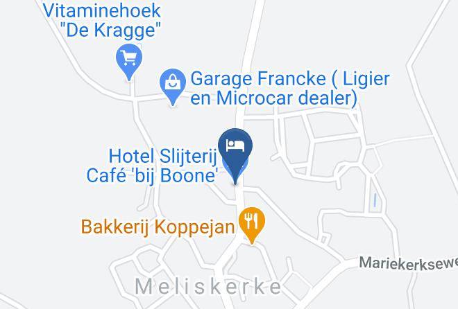 Veere - Hotel Slijterij Cafe Bij Boone Maps