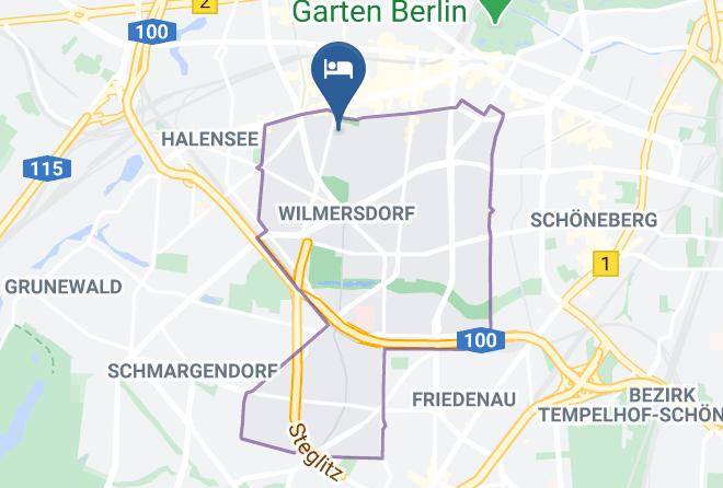 Stadt Berlin - Hotel Pension Bregenz Maps
