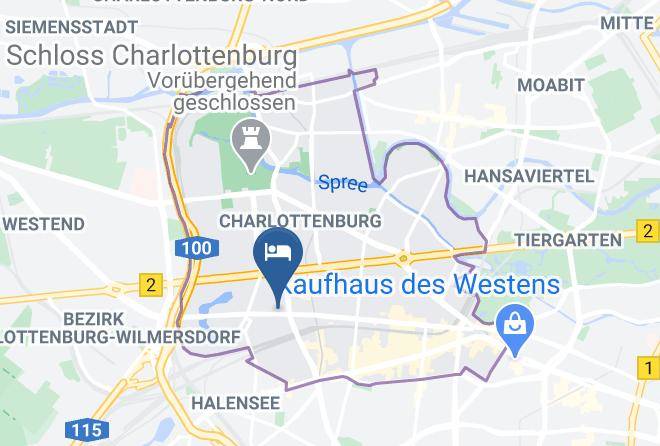 Stadt Berlin - Hotel Pension Cityblick Maps
