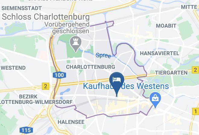 Hotel Pension Cortina Map