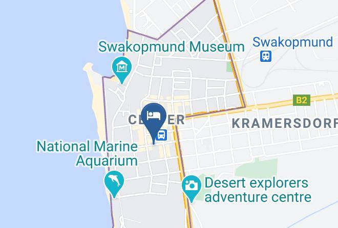Swakopmund - Hotel Pension D'avignon Maps