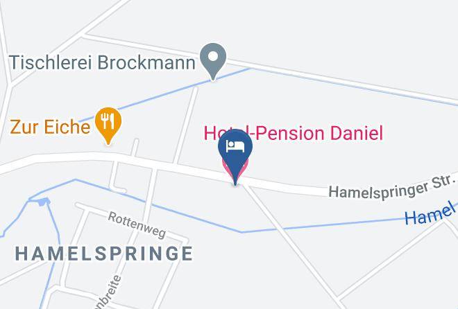 Hameln Pyrmont - Hotel Pension Daniel Maps