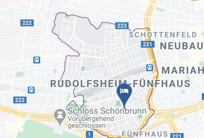 Vienna - Hotel Pension De Lux Maps