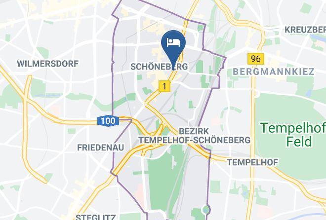 Stadt Berlin - Hotel Pension Delta Maps