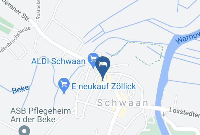 Rostock - Hotel Pension Deutsches Haus Maps