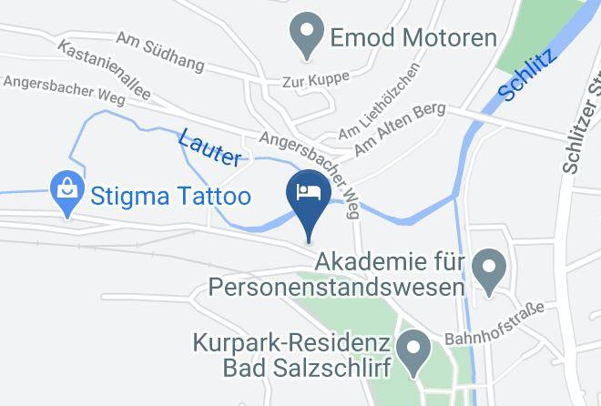 Hotel Pension Eldorado Map