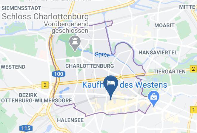 Stadt Berlin - Hotel Pension Elegia Berlin Nahe Kurfurstendamm Maps