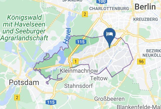 Stadt Berlin - Hotel Pension Enzian Maps