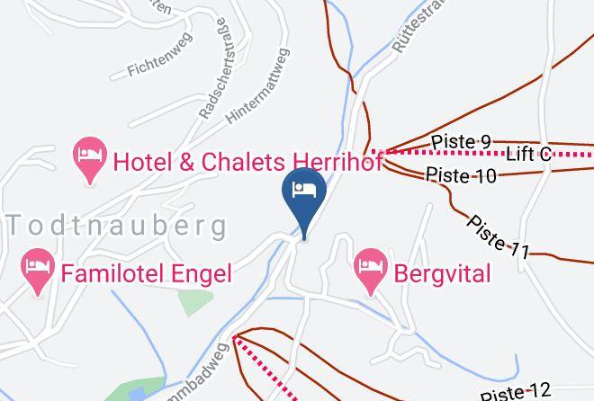 Hotel Pension Enzian Map