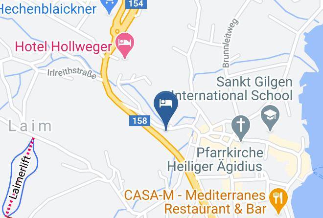 Salzburg Umgebung - Hotel Pension Falkensteiner Maps