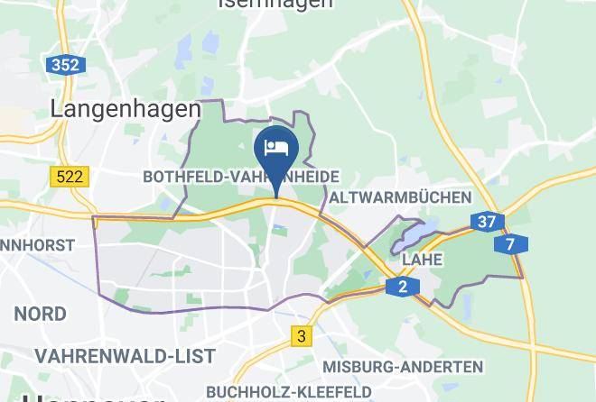 Stadt Hannover - Hotel Pension Fasanenkrug Hannover Maps