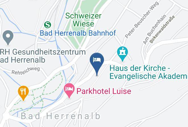 Calw - Hotel Pension Fidelitas Maps