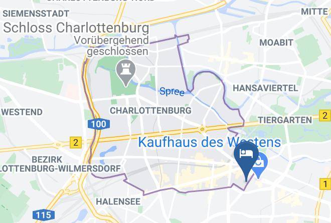 Stadt Berlin - Hotel Pension Fischer Maps