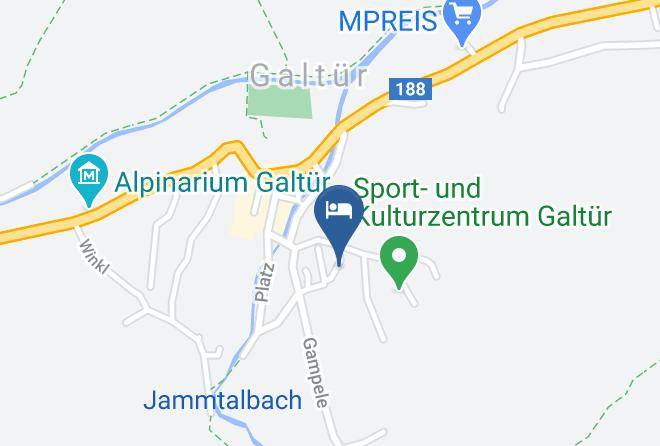 Landeck - Hotel Pension Gampelerhof Maps