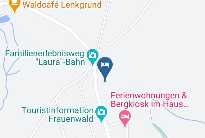 Ilm Kreis - Hotel Pension Garni Rennsteighutte Maps
