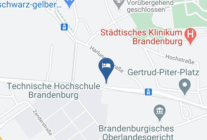 Brandenburg On The Havel - Hotel Pension Gerono Maps
