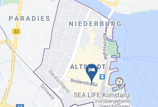 Constance - Hotel Pension Graf Maps