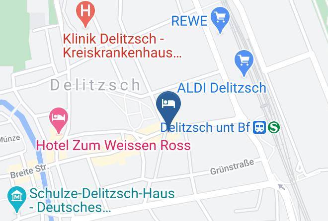 Nordsachsen - Hotel Pension Grune Linde Maps