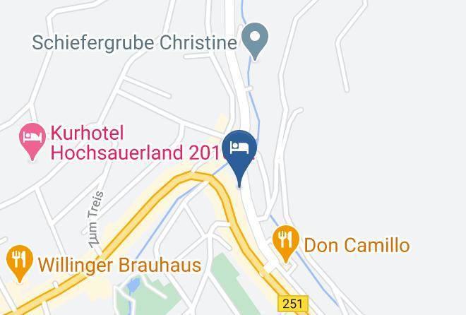 Waldeck Frankenberg - Hotel Pension Haus Christel Maps