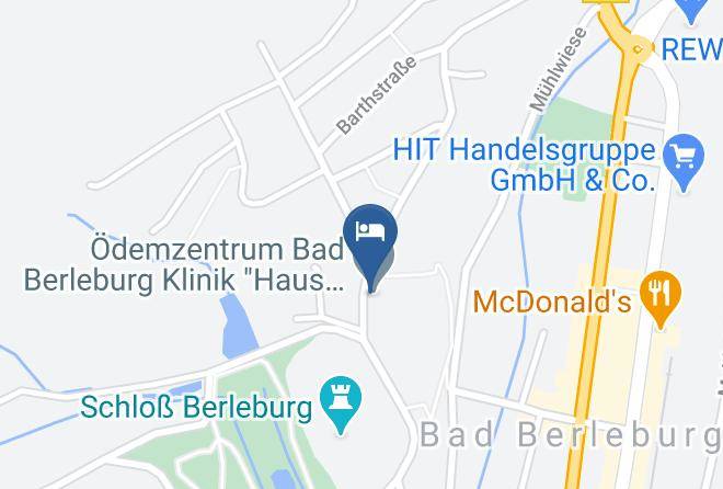 Siegen Wittgenstein - Hotel Pension Haus Erna Maps