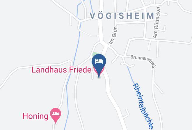 Breisgau Hochschwarzwald - Landhaus Friede Maps