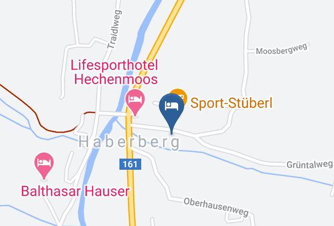Kitzbuhel - Hotel Pension Heike In Aurach Bei Kitzbuhel Maps