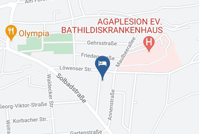 Hameln Pyrmont - Hotel Pension Honig Maps