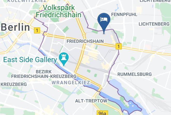 Stadt Berlin - Hotel Pension Insor Maps