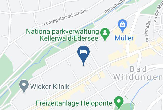 Waldeck Frankenberg - Hotel Pension Karat Inh Birgit Lohrmann Maps