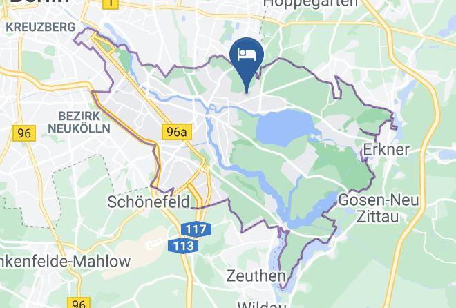 Stadt Berlin - Hotel Pension Mendau Maps