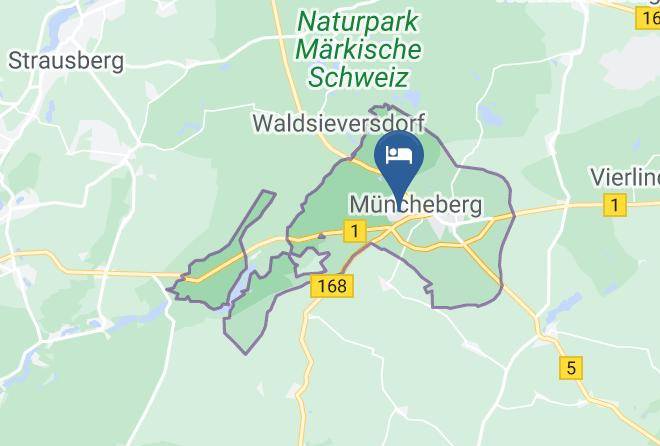 Markisch Oderland - Hotel & Pension Monchsberg Maps