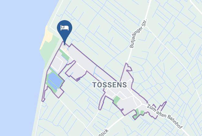 Wesermarsch - Hotel Pension Nordseeklause Maps