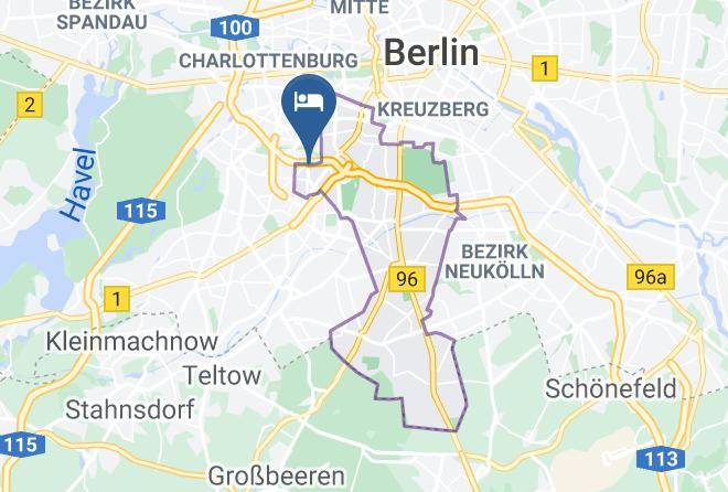 Stadt Berlin - Hotel Pension Senta Maps