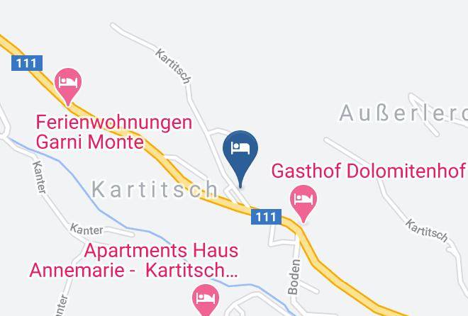 Lienz - Hotel Pension Sonnblick Maps