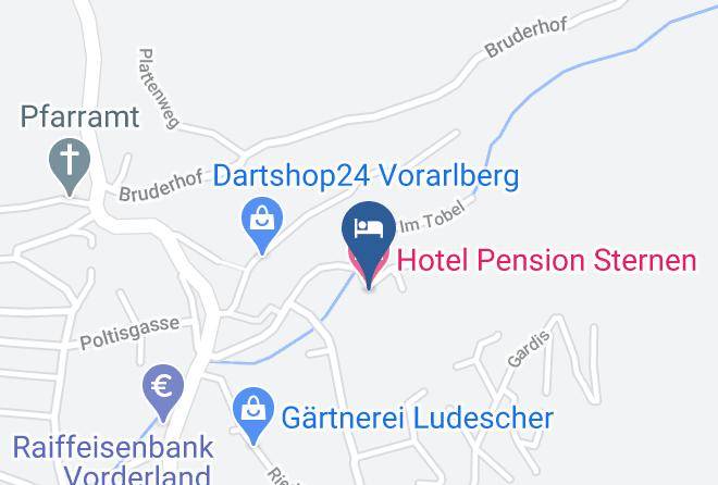 Feldkirch - Hotel Pension Sternen Maps