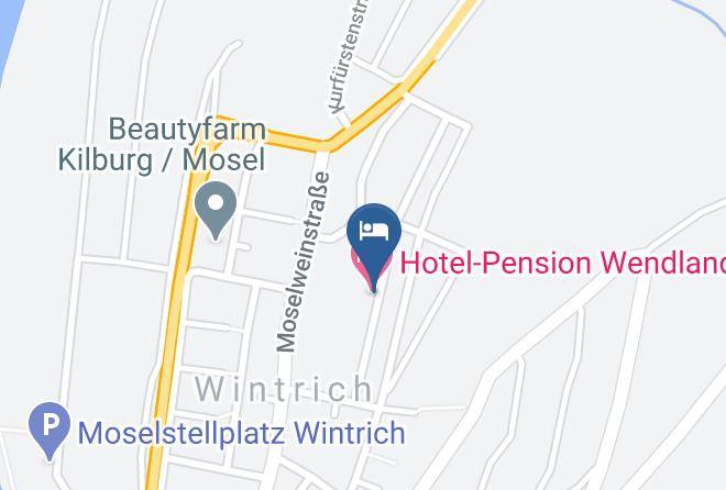 Bernkastel Wittlich - Hotel Pension Wendland Maps