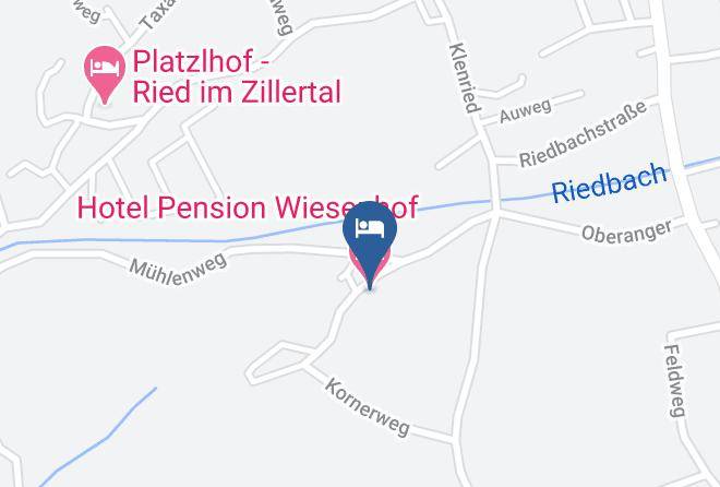 Schwaz - Hotel Pension Wiesenhof Maps