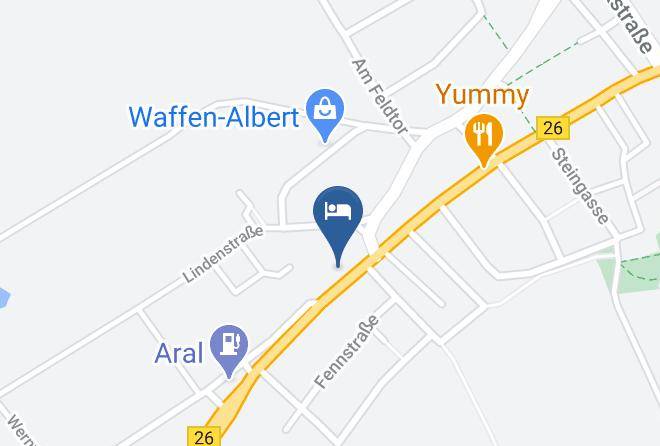 Schweinfurt - Hotel Pension Zech Maps
