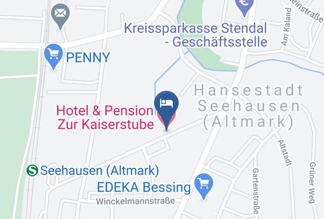Stendal - Hotel & Pension Zur Kaiserstube Maps