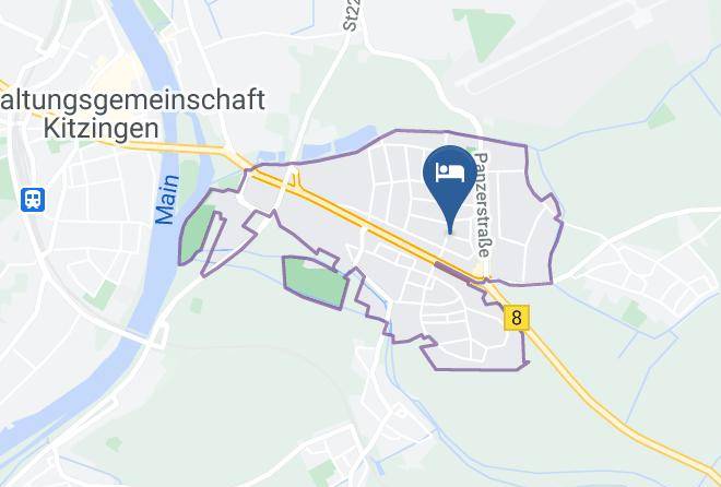 Kitzingen - Hotel Pension Zweng Maps