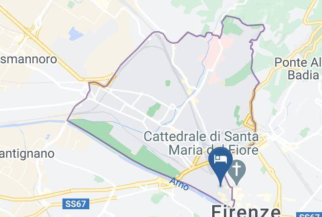 Florence - Hotel Pensione Ferretti Maps