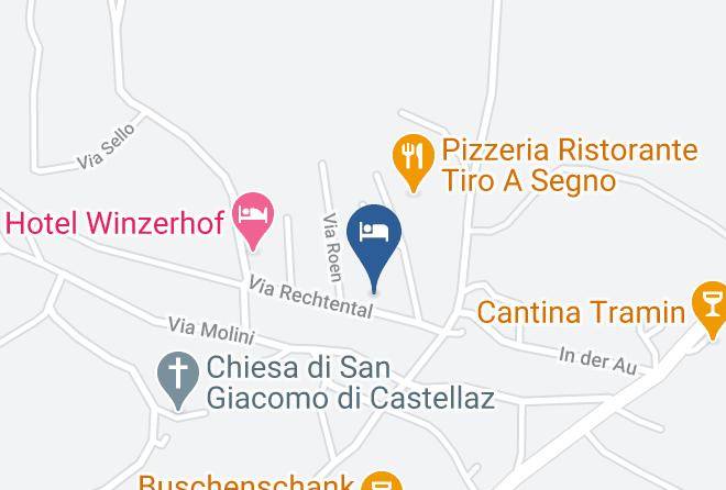 Bolzano - Hotel Pensione Rechtenthal Maps