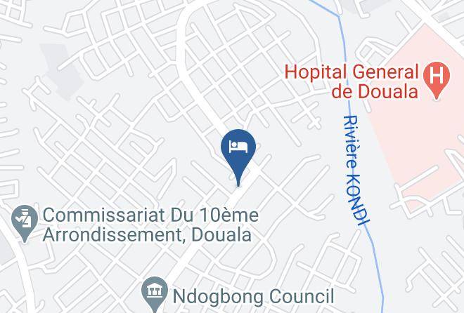 Wouri - Hotel Pentagone Maps