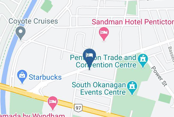 Okanagan Similkameen - Hotel Penticton Independent Maps