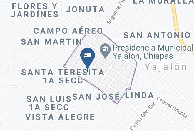 Yajalon - Hotel Pequeno Humberto Maps
