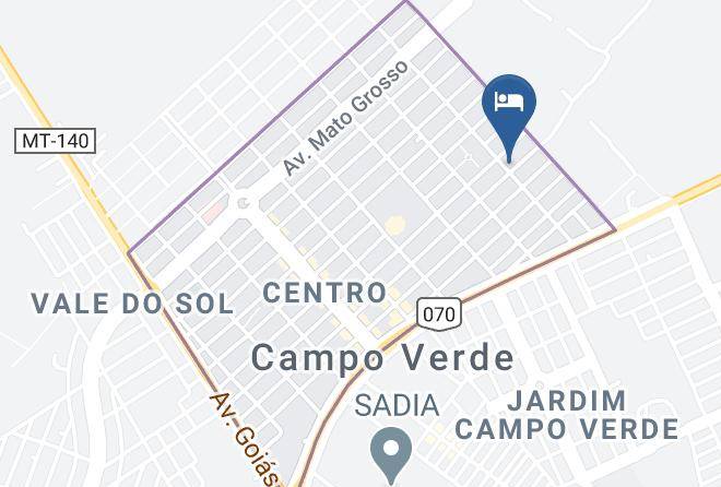 Campo Verde - Hotel Pequeno Mundo Ii Maps