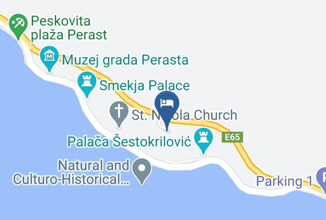 Kotor - Hotel Per Astra Maps