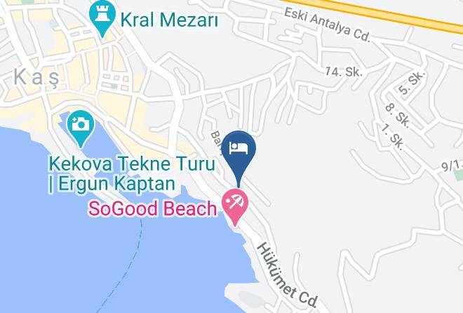 Kas - Hotel Per Se Maps