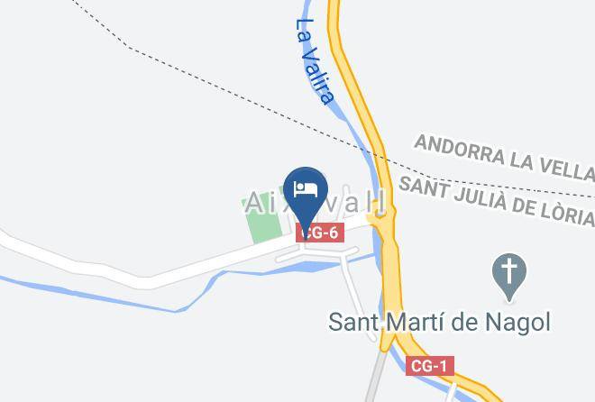 Sant Julia De Loria - Hotel Peralba Maps